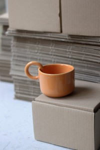 Filiżanka 365 pomarańczowa