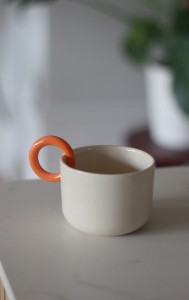 Filiżanka 365 pomarańczowe ucho  